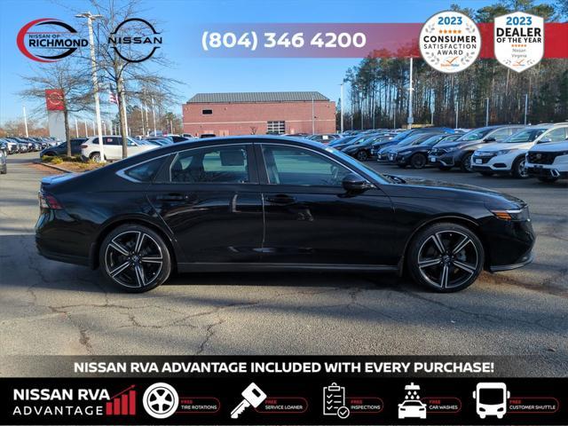 used 2023 Honda Accord Hybrid car, priced at $24,850