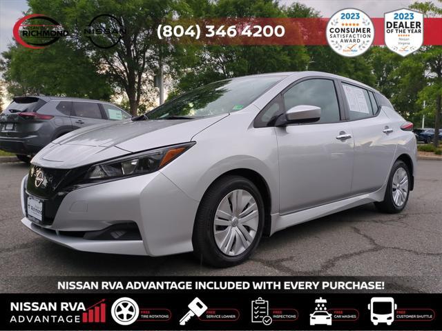 used 2023 Nissan Leaf car, priced at $16,495