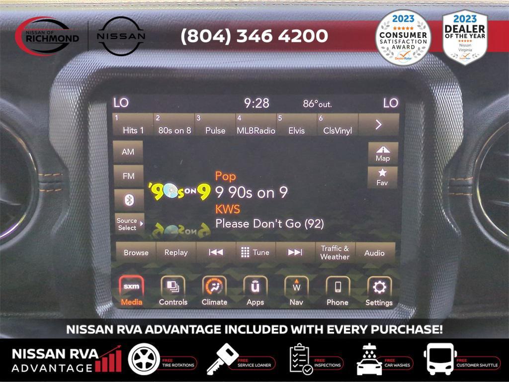 used 2023 Jeep Gladiator car, priced at $33,922
