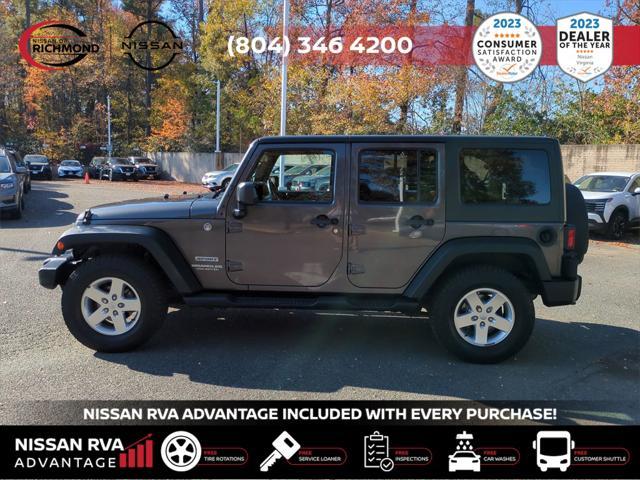 used 2014 Jeep Wrangler Unlimited car, priced at $19,395