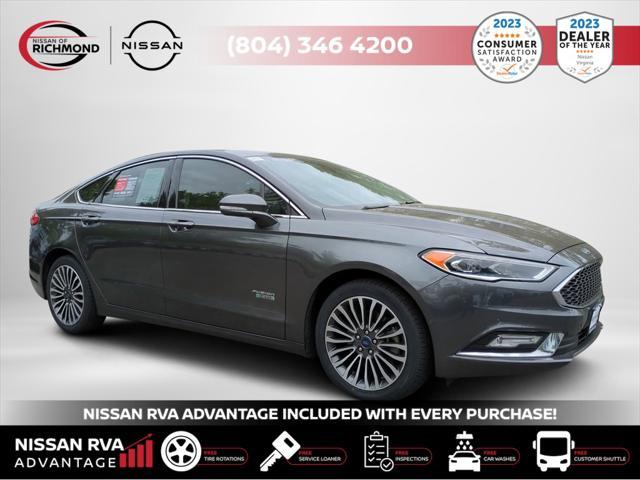 used 2018 Ford Fusion Energi car, priced at $17,495