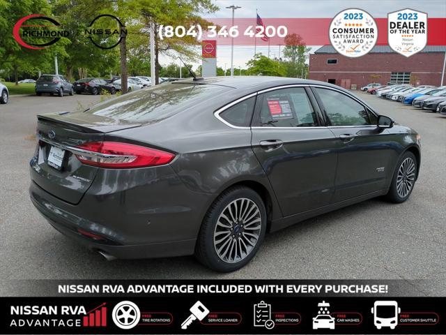 used 2018 Ford Fusion Energi car, priced at $16,495