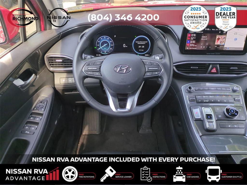 used 2023 Hyundai SANTA FE HEV car, priced at $29,195