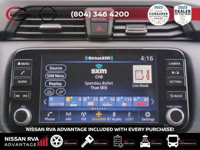 new 2025 Nissan Versa car, priced at $23,085