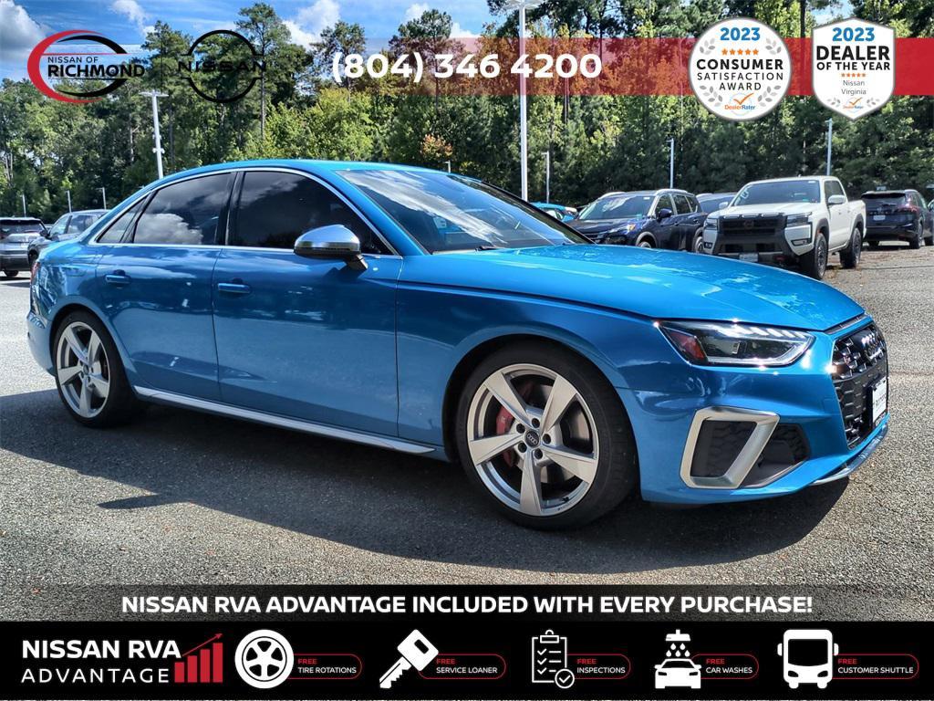 used 2021 Audi S4 car, priced at $36,985
