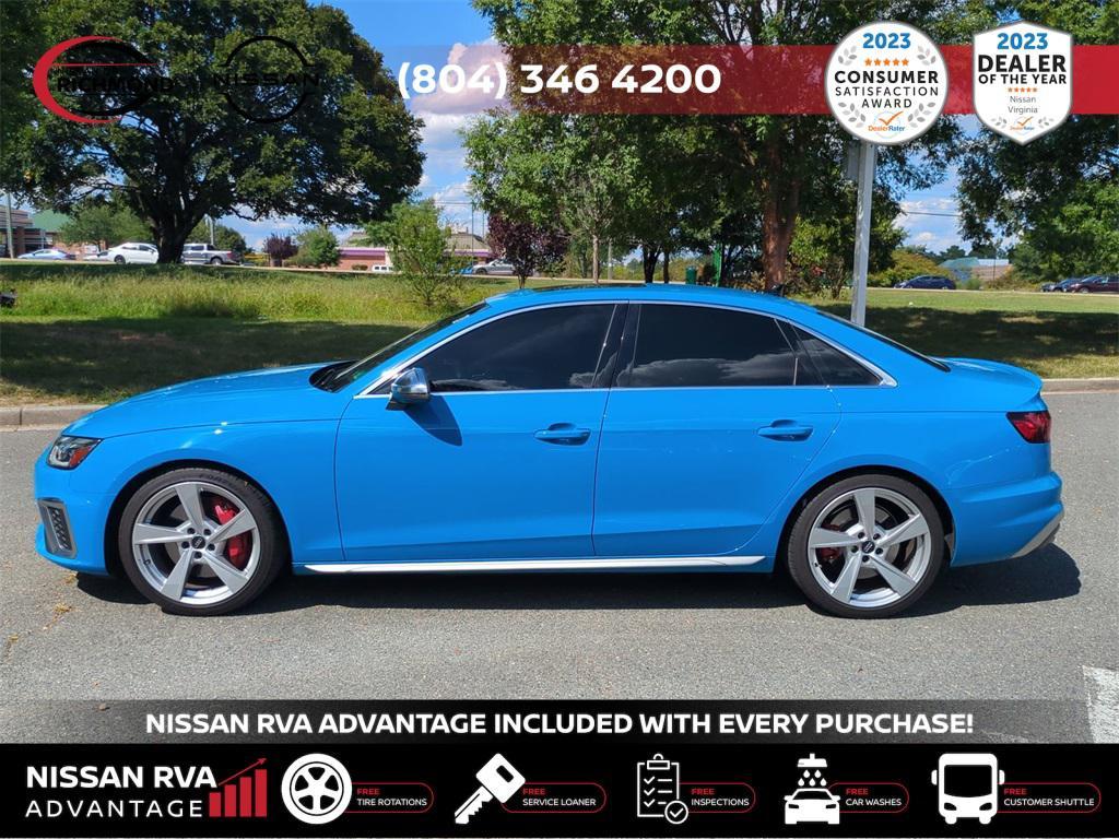 used 2021 Audi S4 car, priced at $36,985