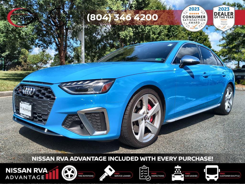 used 2021 Audi S4 car, priced at $36,985