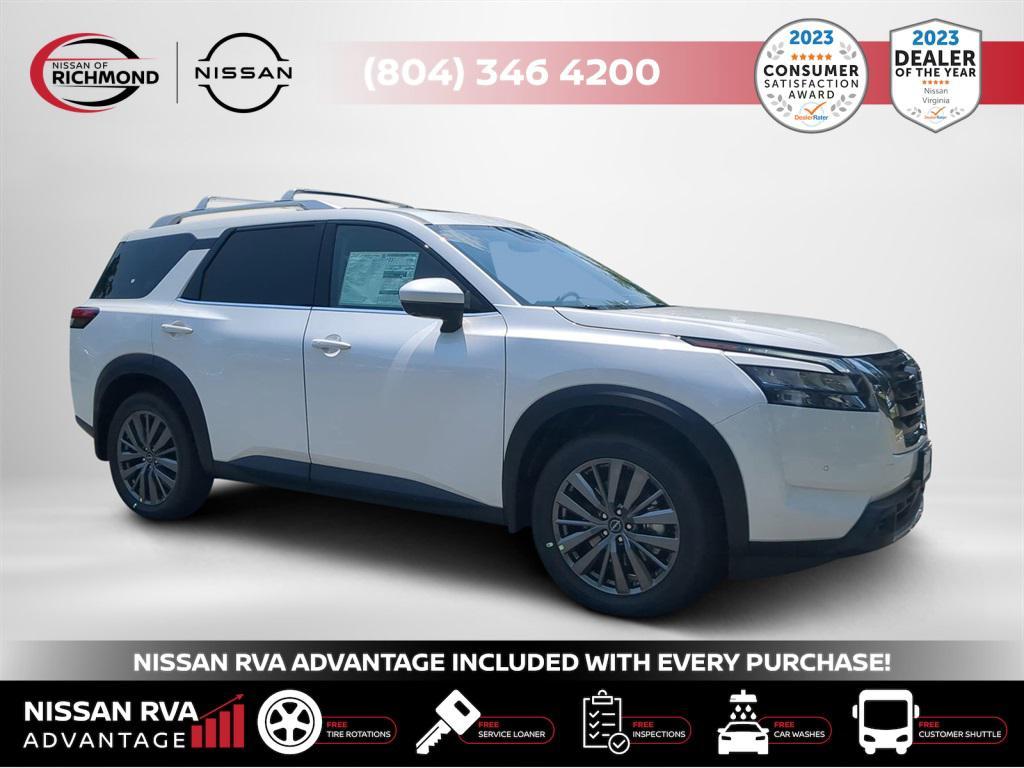 new 2025 Nissan Pathfinder car, priced at $45,843