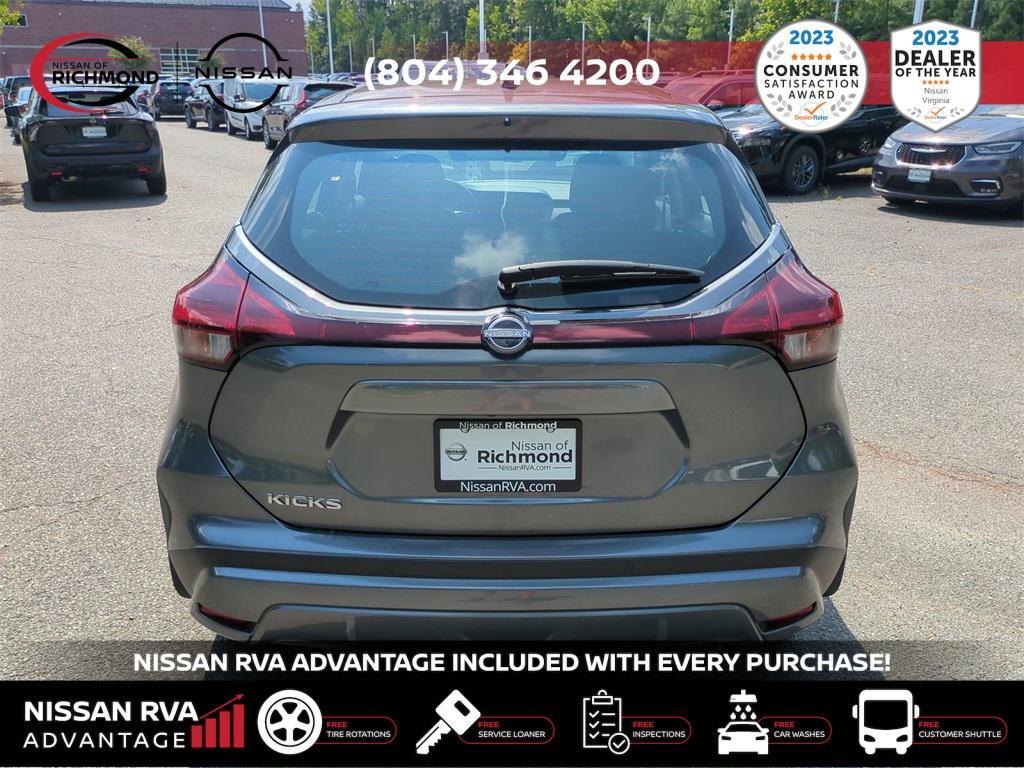 new 2025 Nissan Kicks car, priced at $23,002