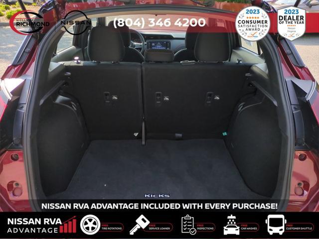 used 2023 Nissan Kicks car, priced at $20,995