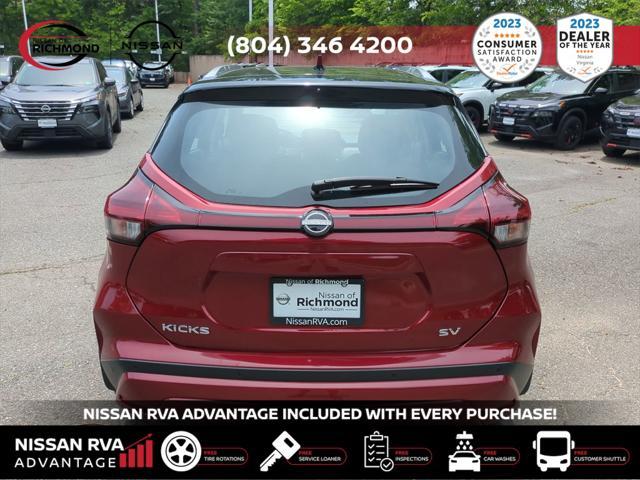 used 2024 Nissan Kicks car, priced at $20,495