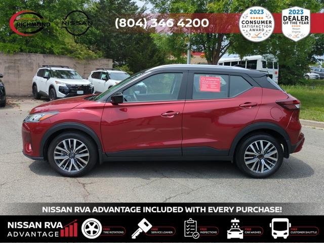 used 2024 Nissan Kicks car, priced at $20,495