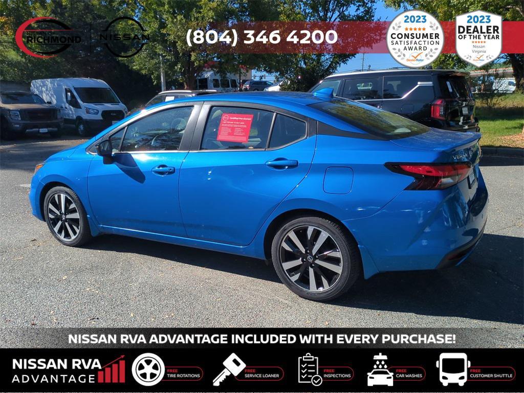 used 2022 Nissan Versa car, priced at $17,480