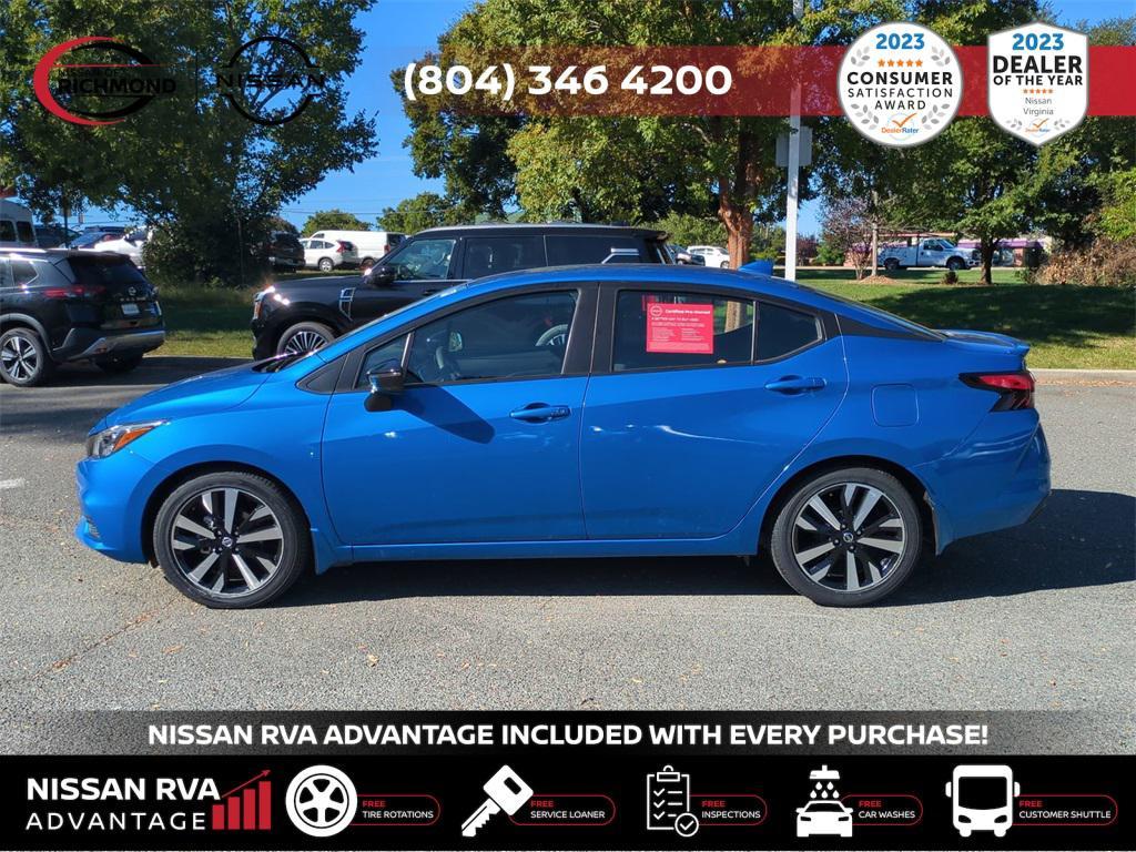 used 2022 Nissan Versa car, priced at $17,480