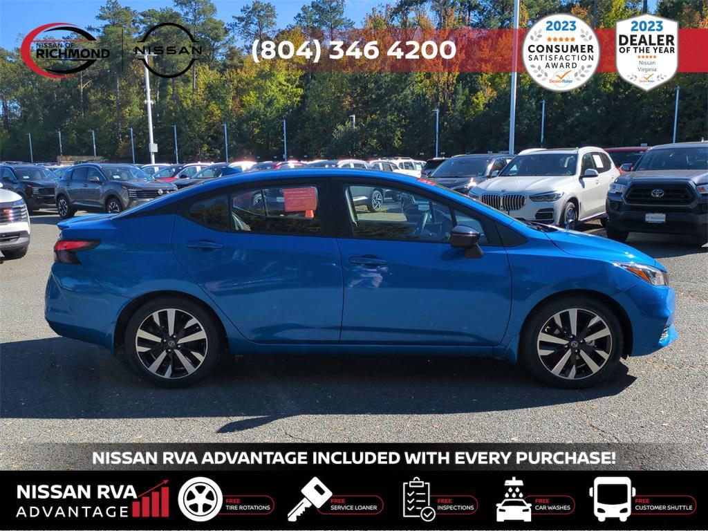used 2022 Nissan Versa car, priced at $17,480