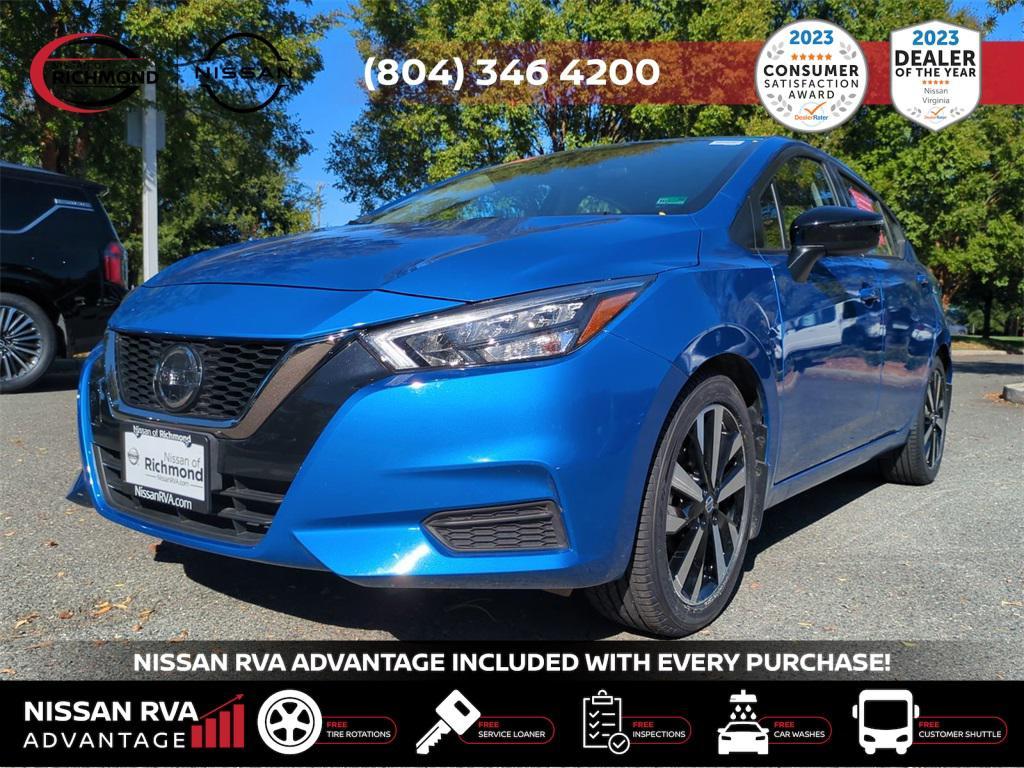 used 2022 Nissan Versa car, priced at $17,480