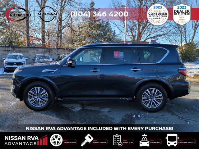 used 2023 Nissan Armada car, priced at $33,500