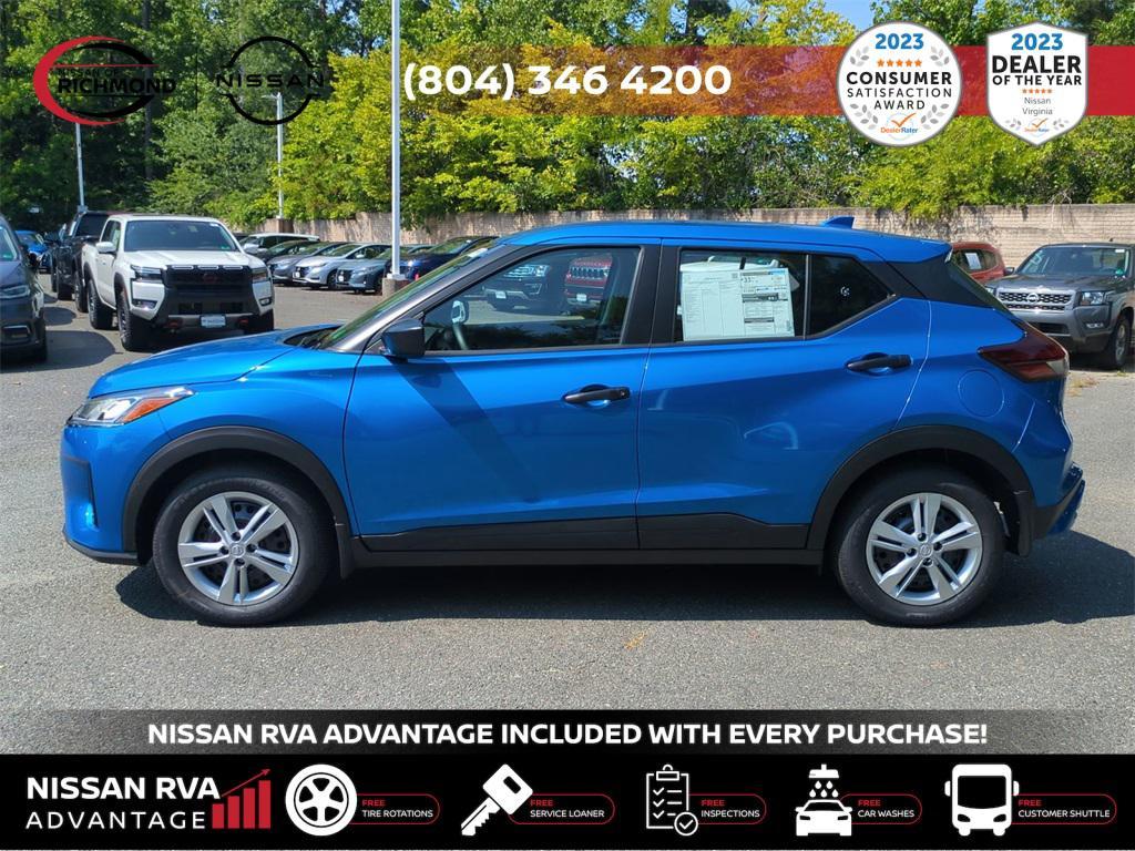 new 2025 Nissan Kicks car, priced at $23,002