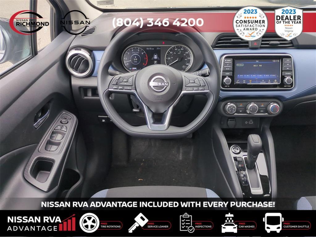 new 2025 Nissan Versa car, priced at $21,937