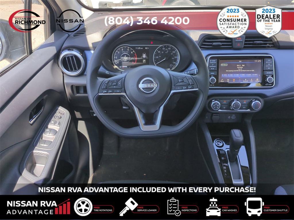 new 2025 Nissan Versa car, priced at $21,937
