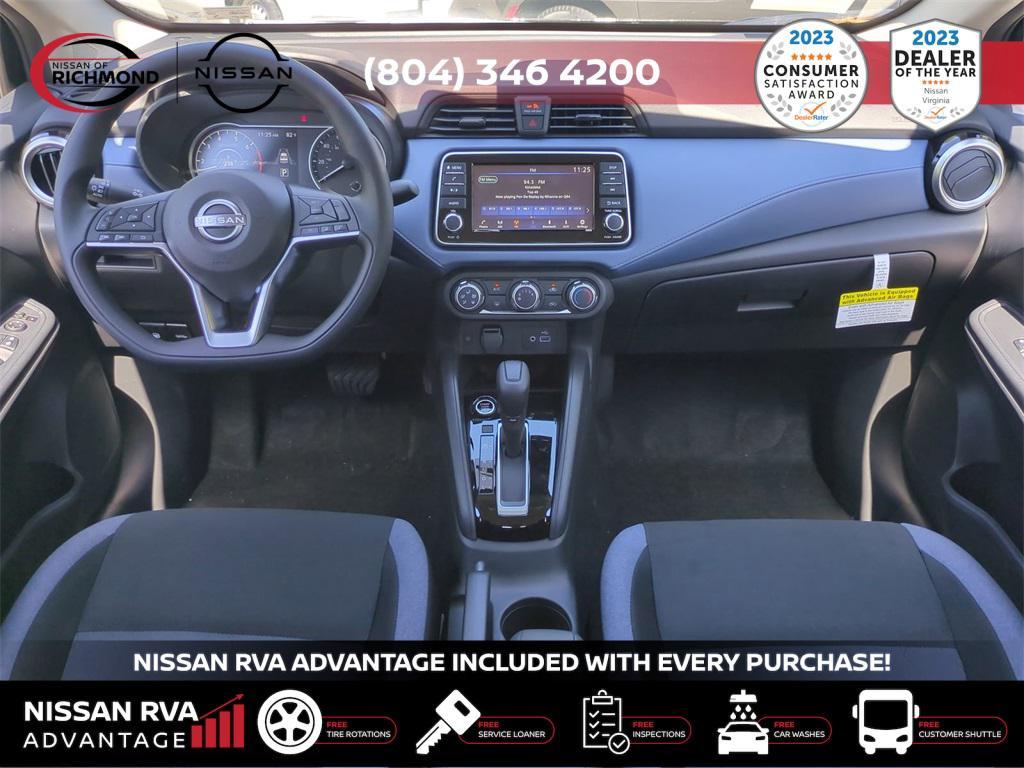 new 2025 Nissan Versa car, priced at $21,937