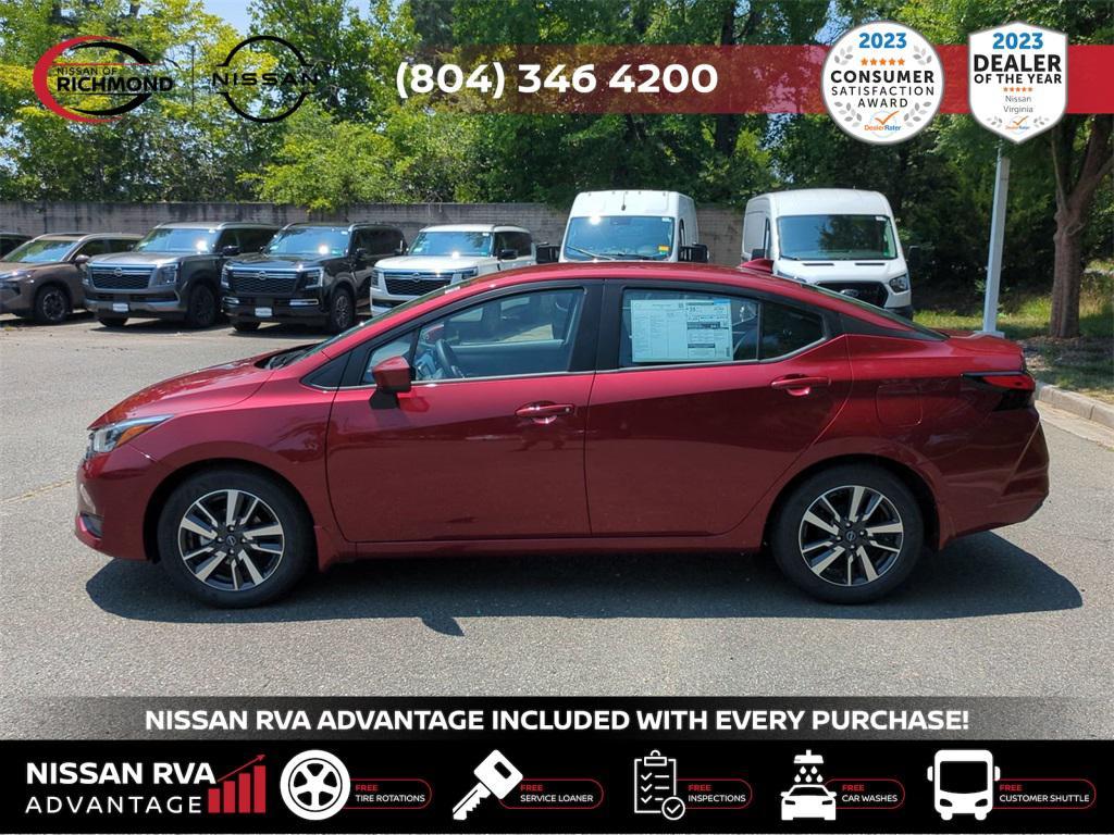 new 2025 Nissan Versa car, priced at $21,465