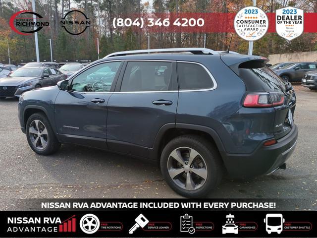 used 2019 Jeep Cherokee car, priced at $17,149