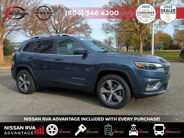 used 2019 Jeep Cherokee car, priced at $17,149