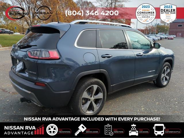 used 2019 Jeep Cherokee car, priced at $17,149