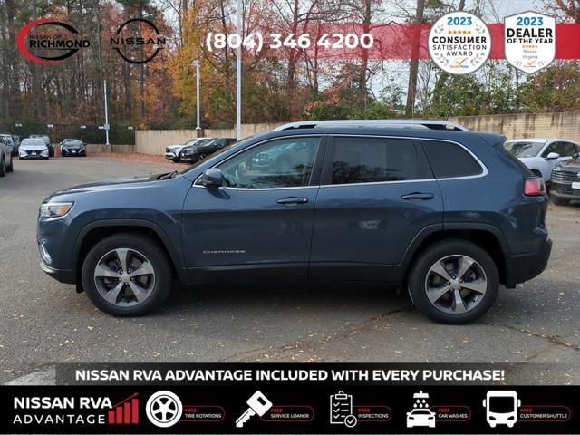 used 2019 Jeep Cherokee car, priced at $17,149