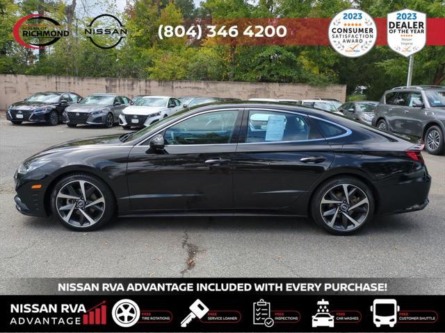 used 2021 Hyundai Sonata car, priced at $19,995