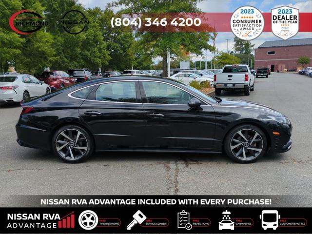 used 2021 Hyundai Sonata car, priced at $19,995