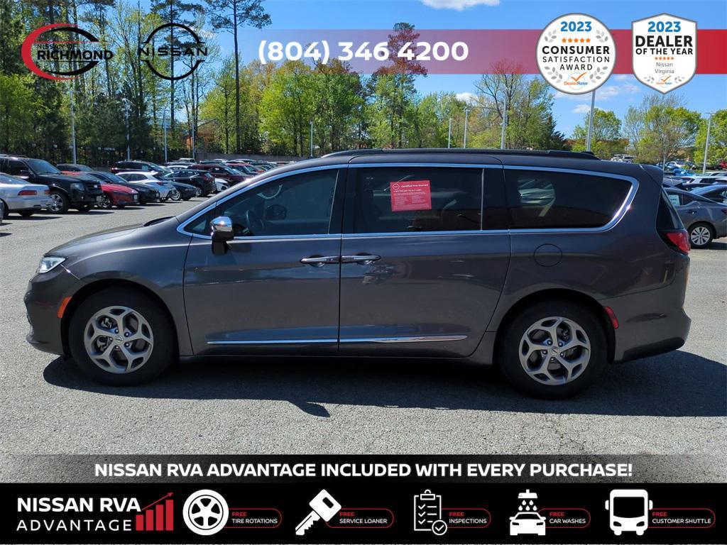 used 2023 Chrysler Pacifica car, priced at $29,295
