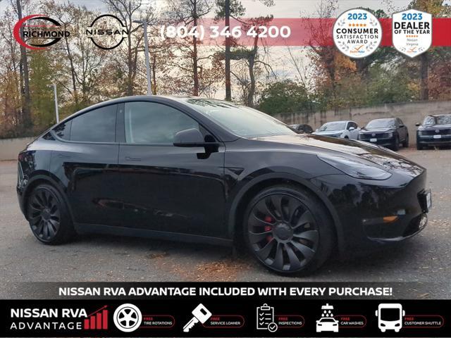 used 2023 Tesla Model Y car, priced at $36,995