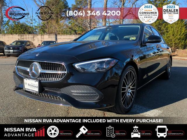 used 2022 Mercedes-Benz C-Class car, priced at $28,500