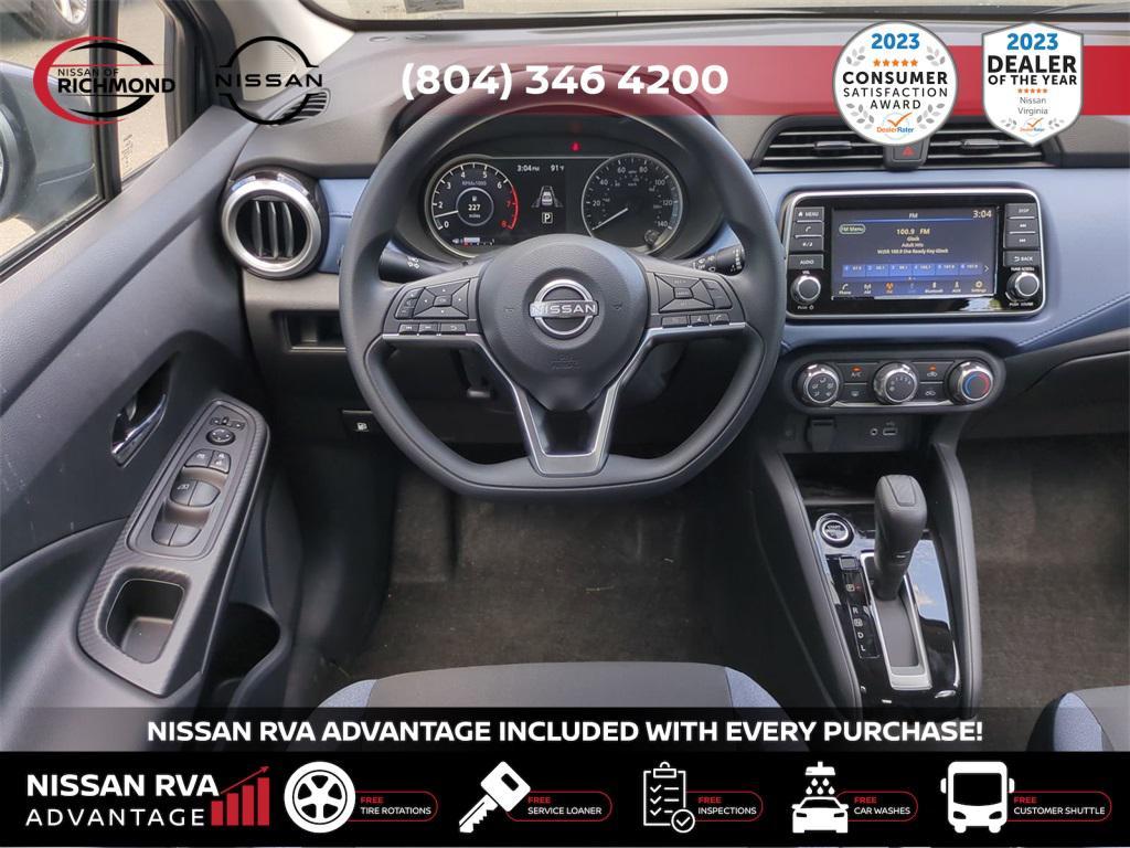 new 2025 Nissan Versa car, priced at $21,937