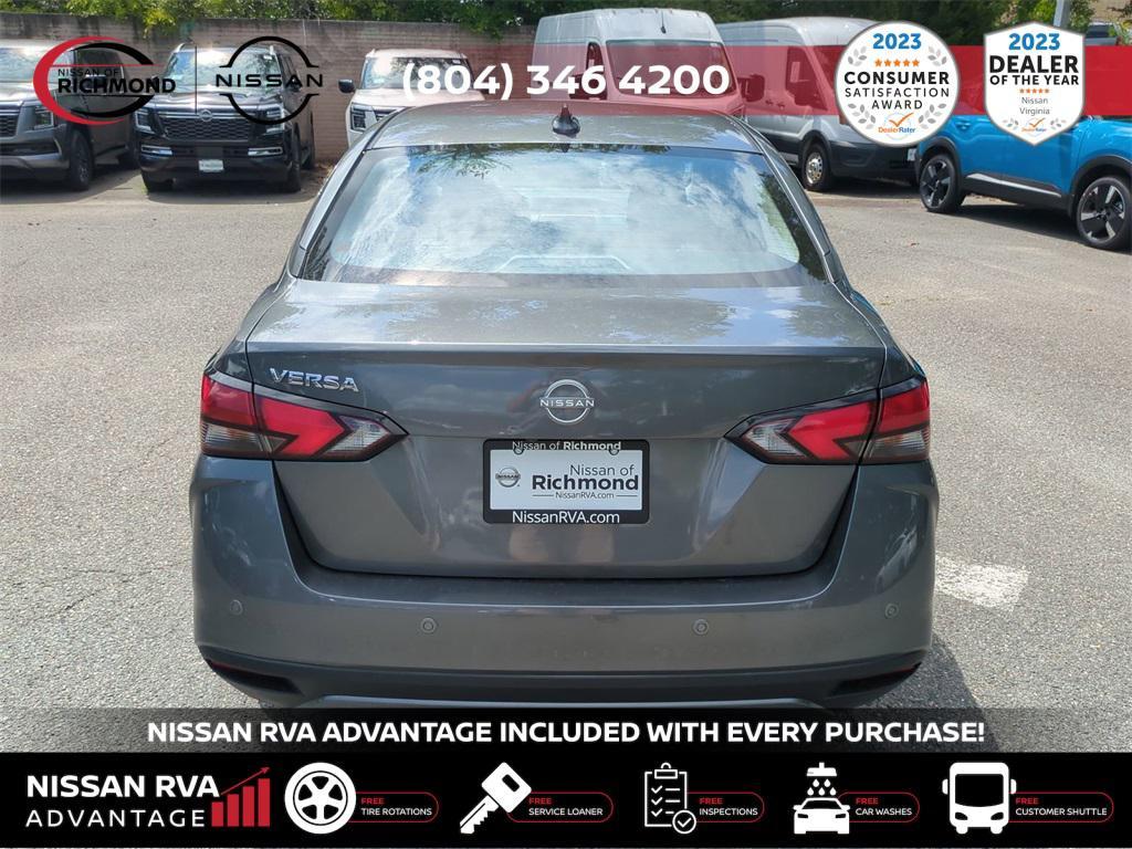 new 2025 Nissan Versa car, priced at $21,937