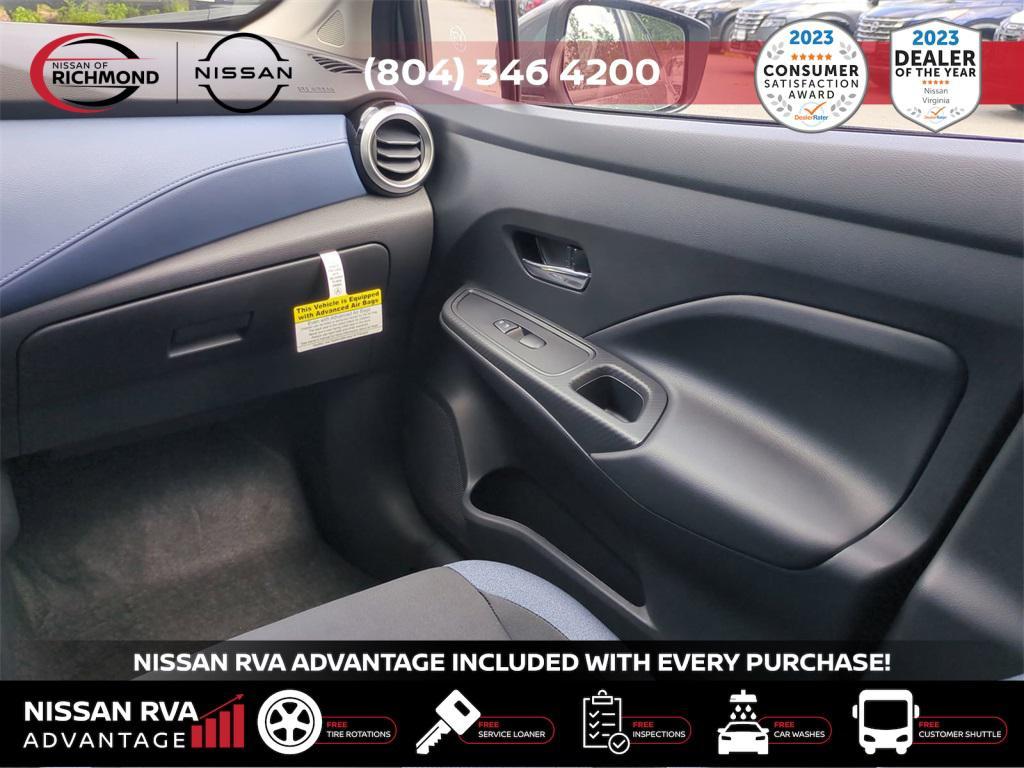 new 2025 Nissan Versa car, priced at $21,937