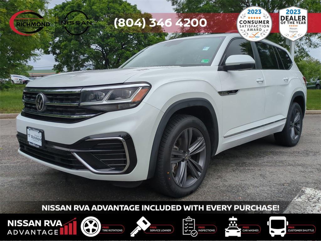 used 2021 Volkswagen Atlas car, priced at $29,223