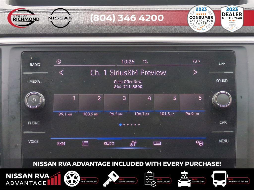 used 2021 Volkswagen Atlas car, priced at $29,223