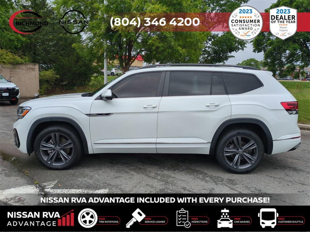 used 2021 Volkswagen Atlas car, priced at $29,223