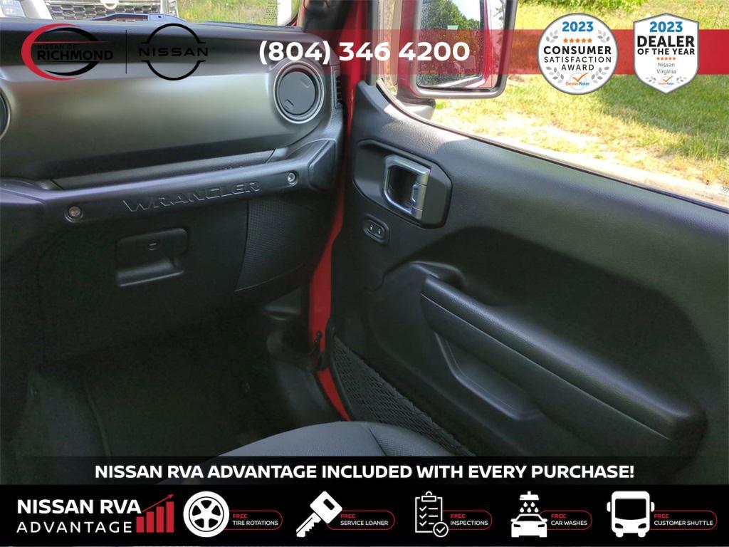 used 2023 Jeep Wrangler car, priced at $30,995