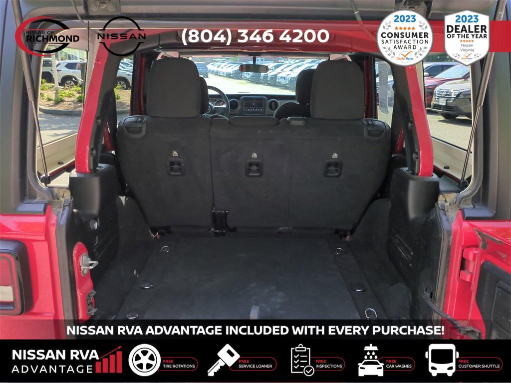 used 2023 Jeep Wrangler car, priced at $30,995