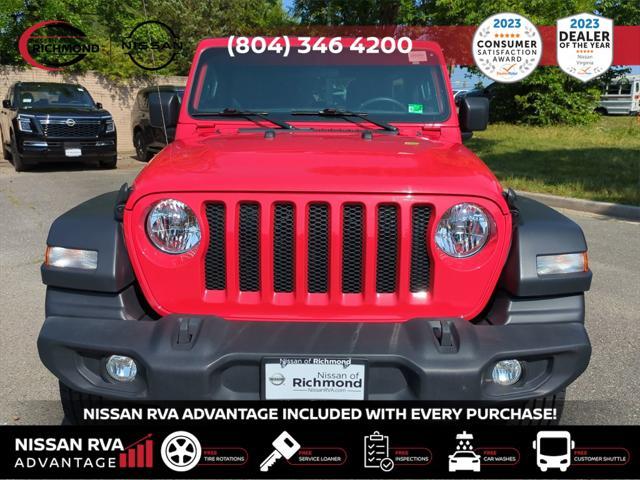 used 2023 Jeep Wrangler car, priced at $30,495