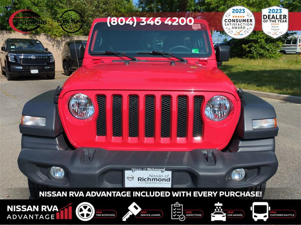 used 2023 Jeep Wrangler car, priced at $30,995
