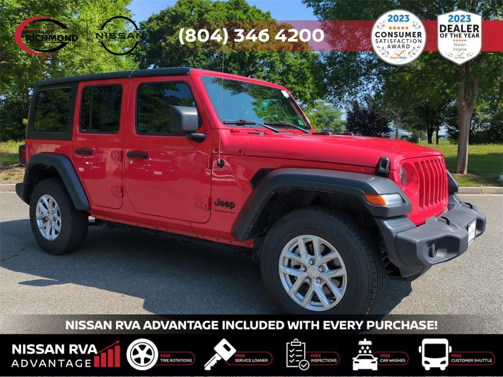 used 2023 Jeep Wrangler car, priced at $30,995
