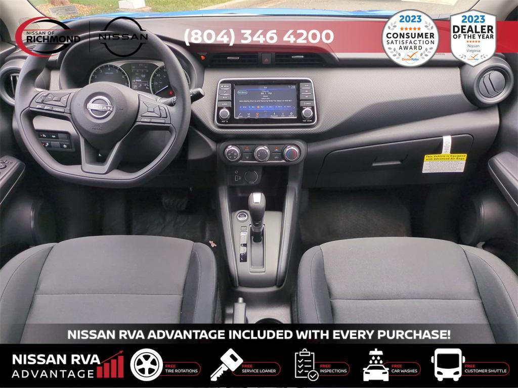 new 2025 Nissan Kicks car, priced at $22,344