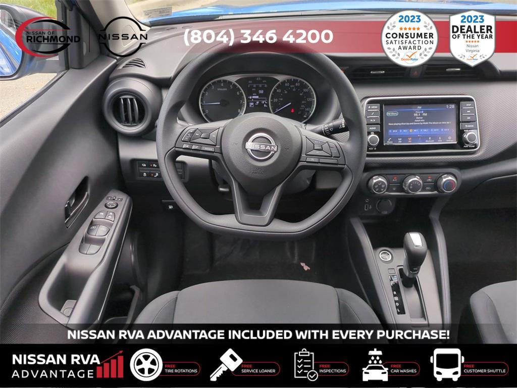 new 2025 Nissan Kicks car, priced at $22,344