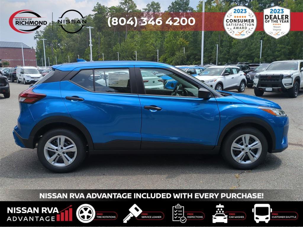 new 2025 Nissan Kicks car, priced at $22,344