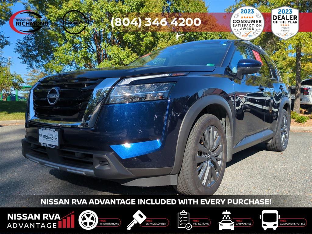 used 2024 Nissan Pathfinder car, priced at $36,495
